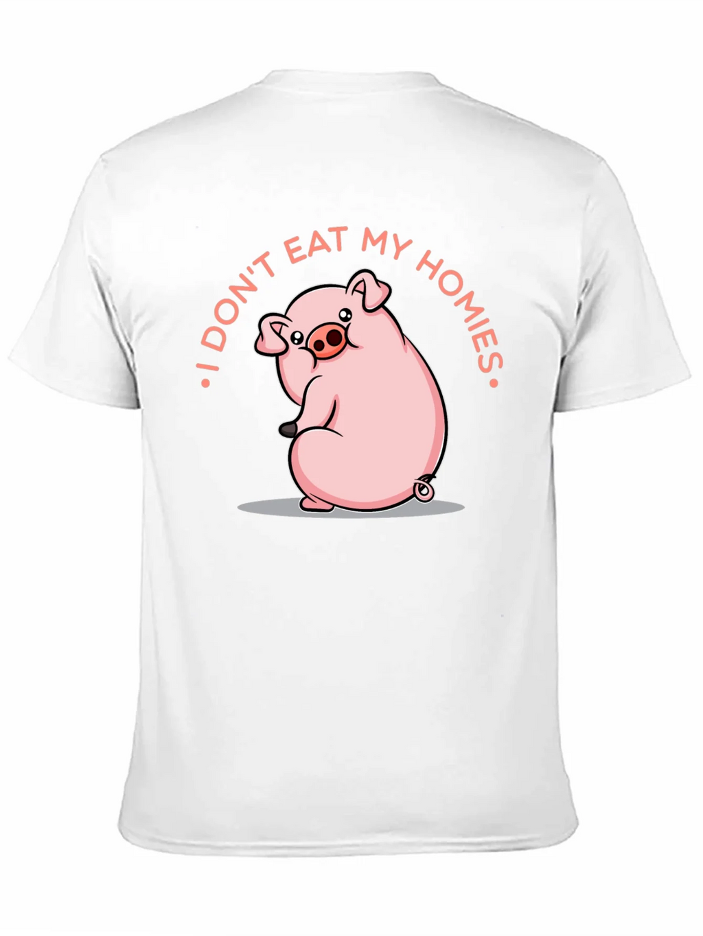 I Dont Eat My Homies Pig T-Shirt product image 2