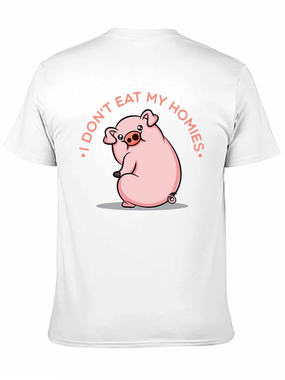 I Dont Eat My Homies Pig T-Shirt product image 2