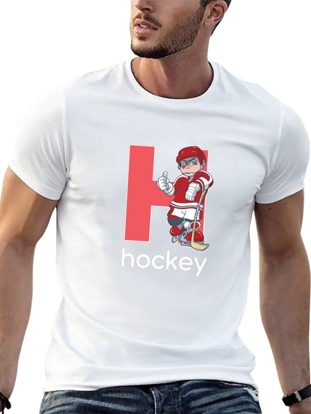 Hockey T-Shirt - Fun Design product image 4