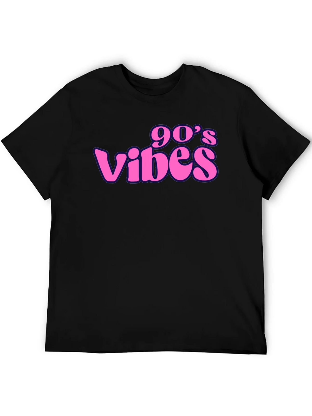 90s Vibes Black Graphic T-Shirt product image 8