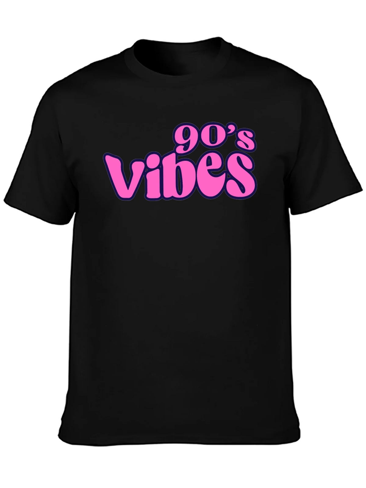 90s Vibes Black Graphic T-Shirt product image 6