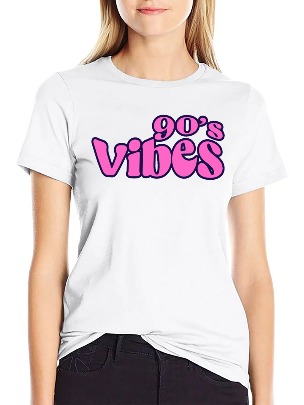 90s Vibes Black Graphic T-Shirt product image 11