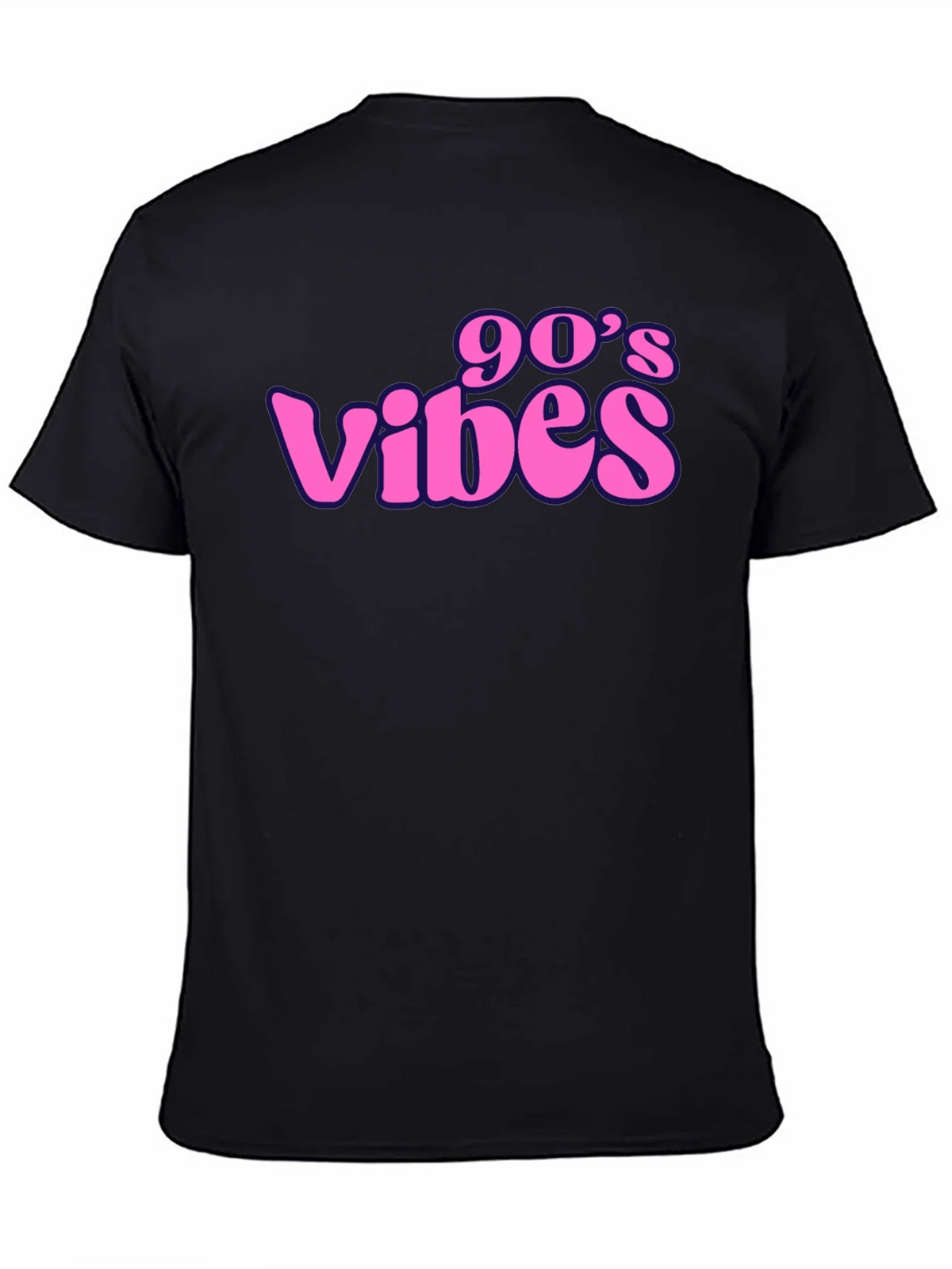 90s Vibes Black Graphic T-Shirt product image 7