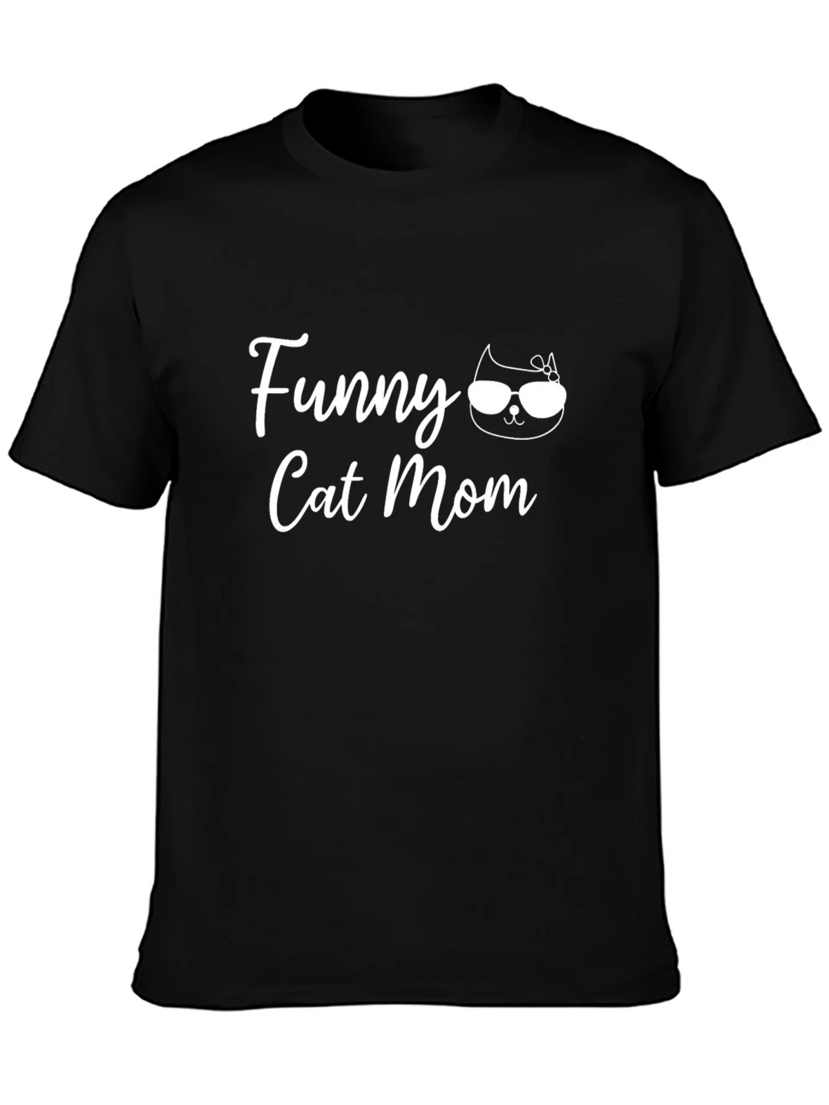Funny Cat Mom Graphic T-Shirt product image 6