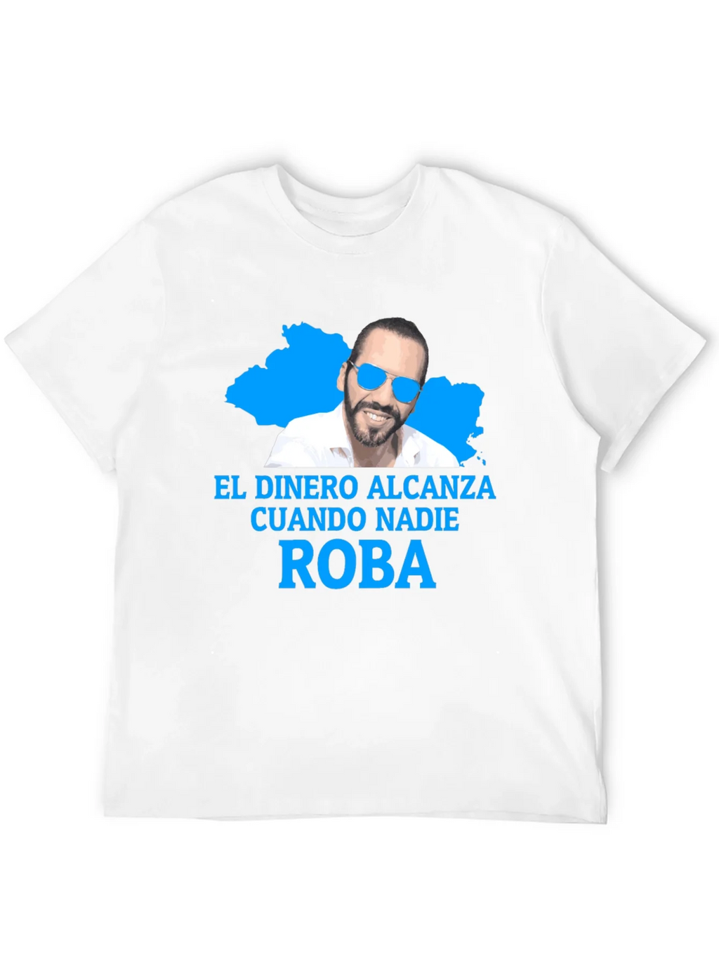 Nayib Bukele No Steal T-Shirt product image 3