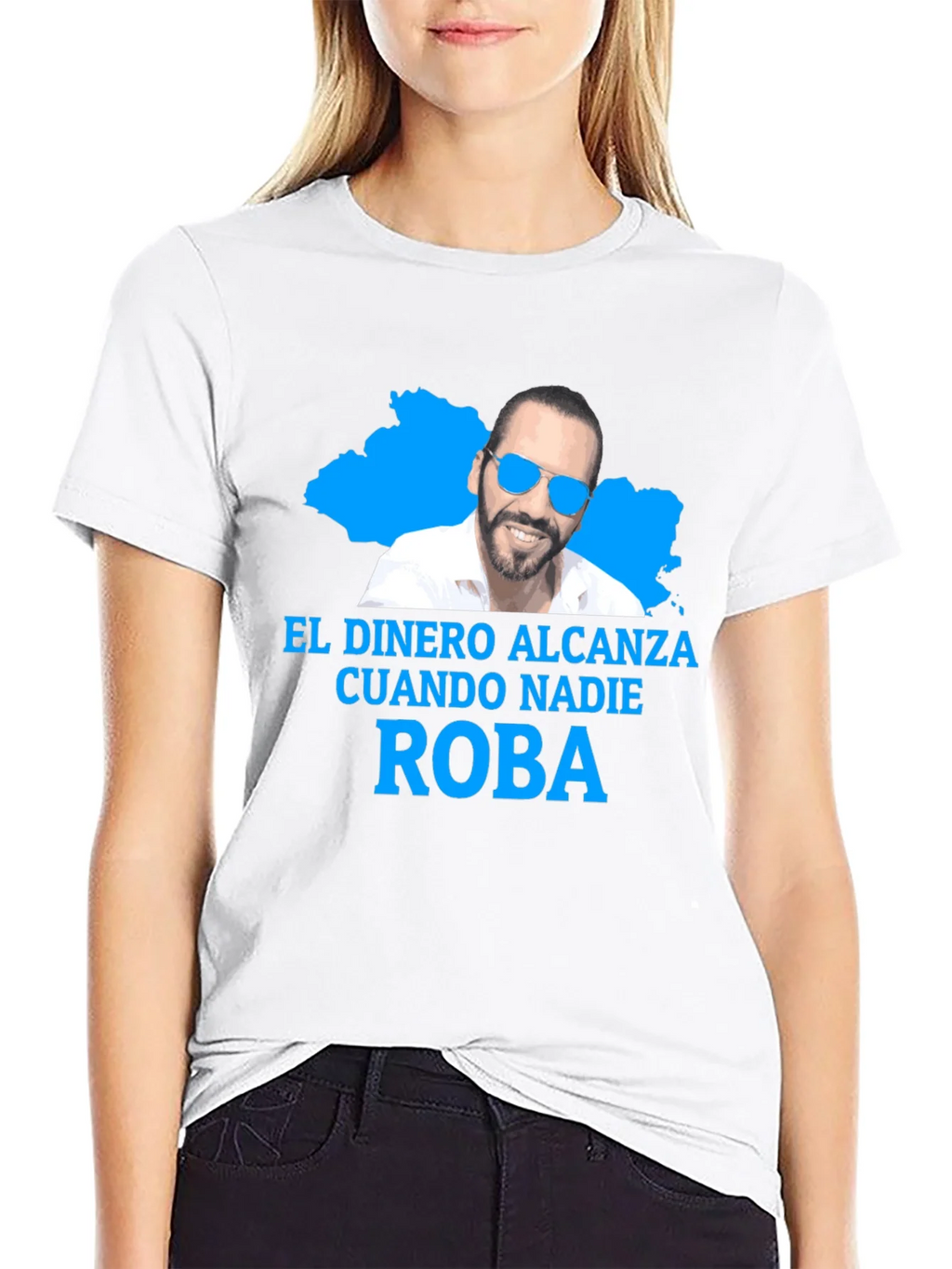 Nayib Bukele No Steal T-Shirt product image 11