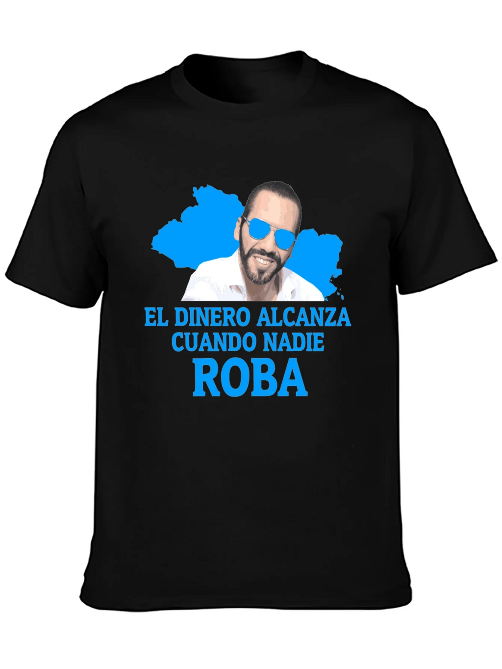 Nayib Bukele No Steal T-Shirt product image 6