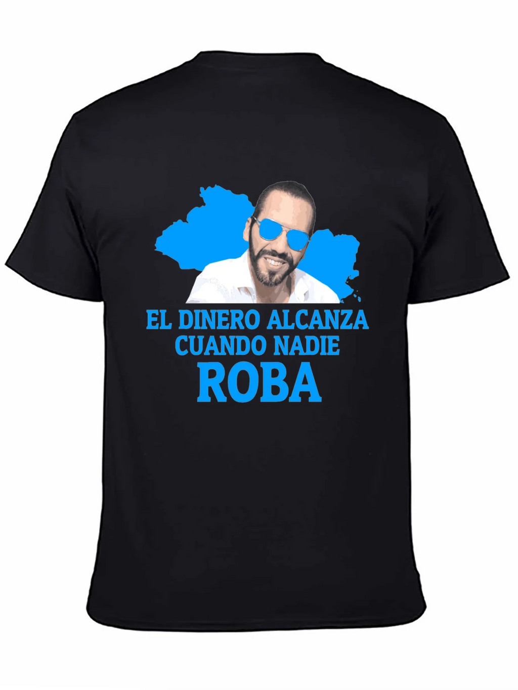 Nayib Bukele No Steal T-Shirt product image 7