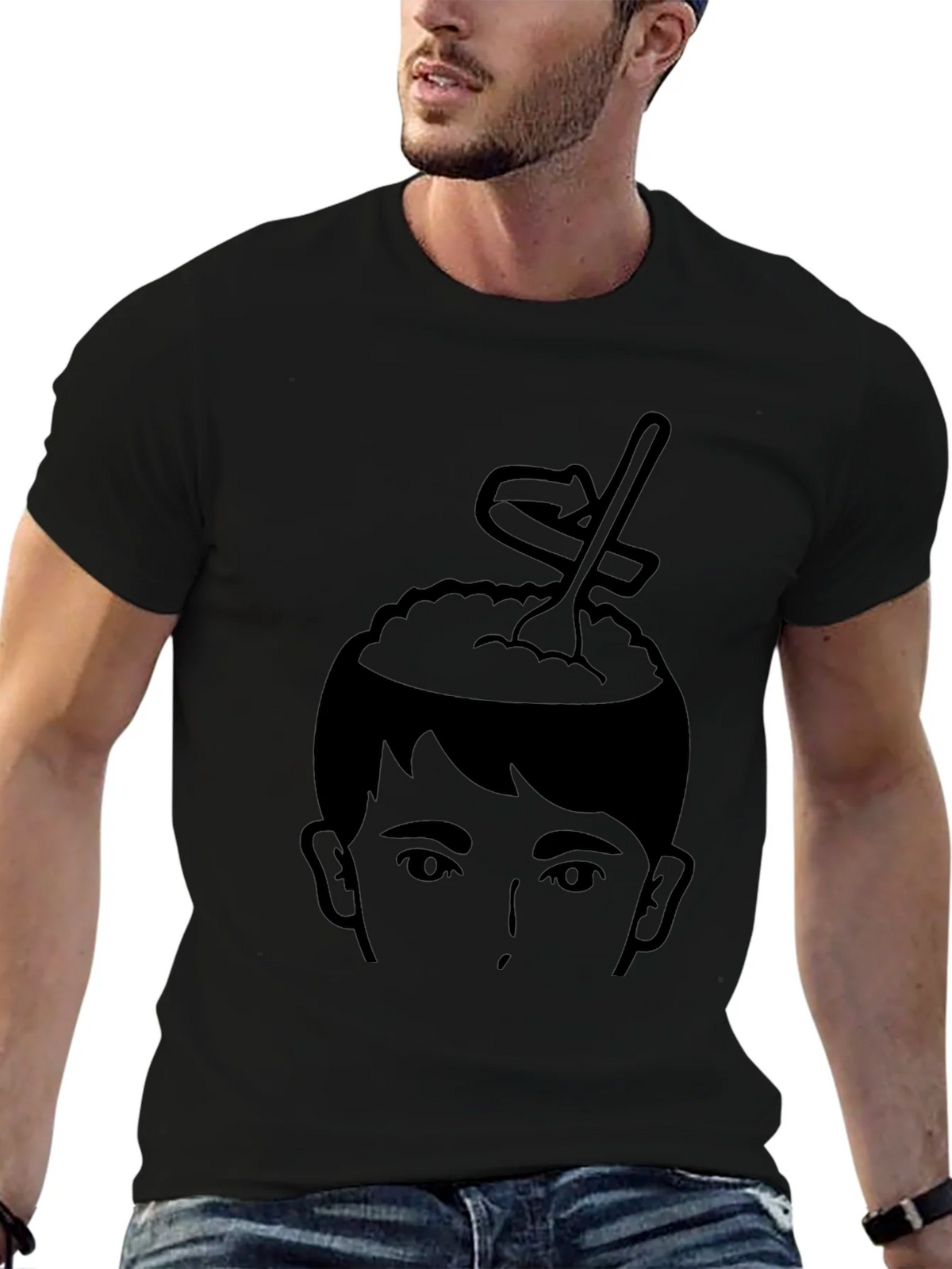 Brain Food Graphic Tee - Creative Mind T-Shirt product image 9