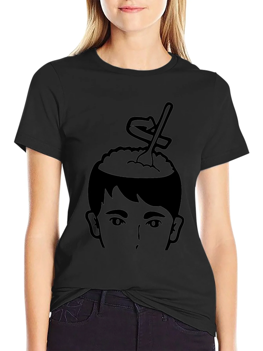 Brain Food Graphic Tee - Creative Mind T-Shirt product image 5