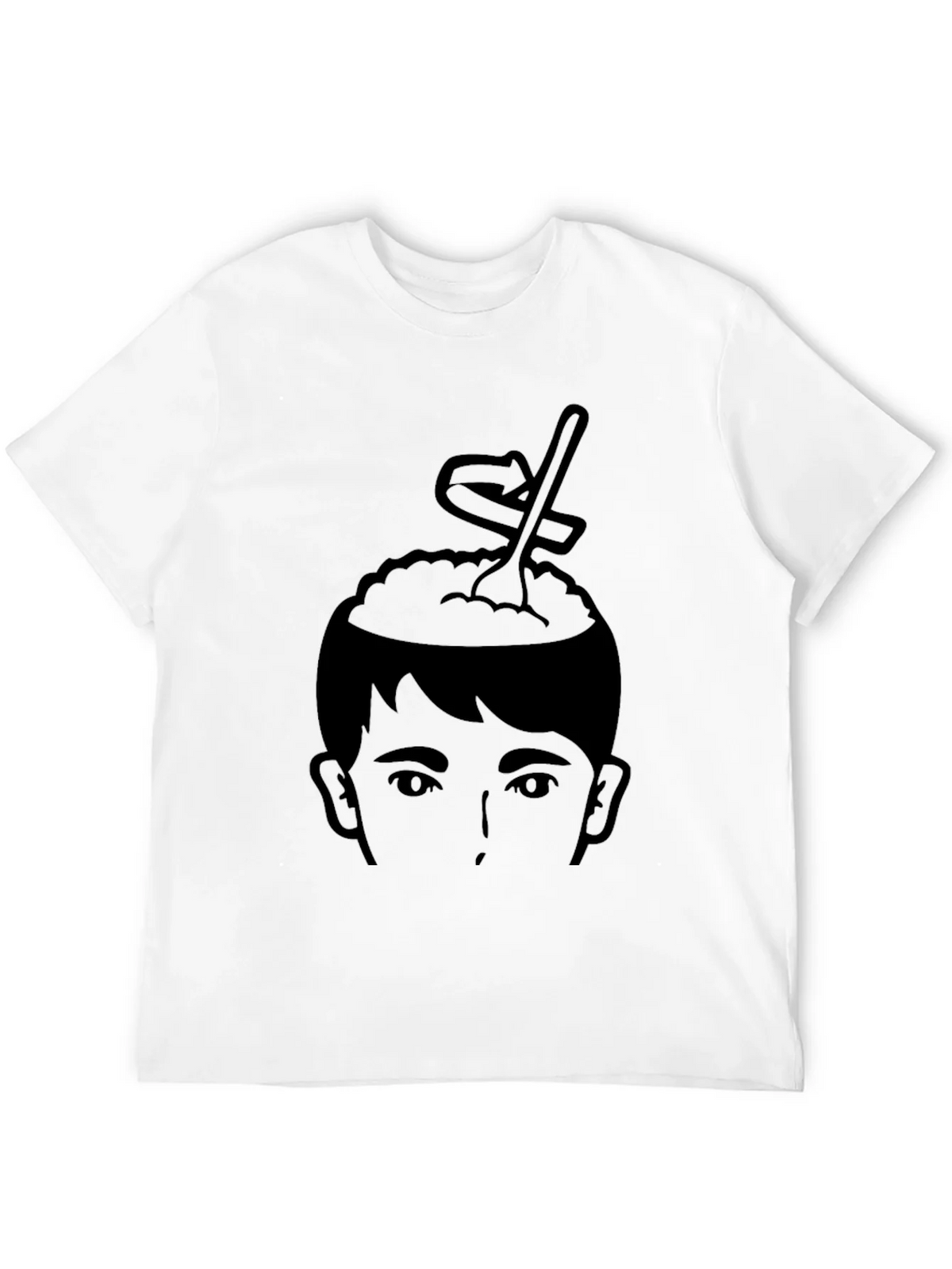 Brain Food Graphic Tee - Creative Mind T-Shirt product image 3