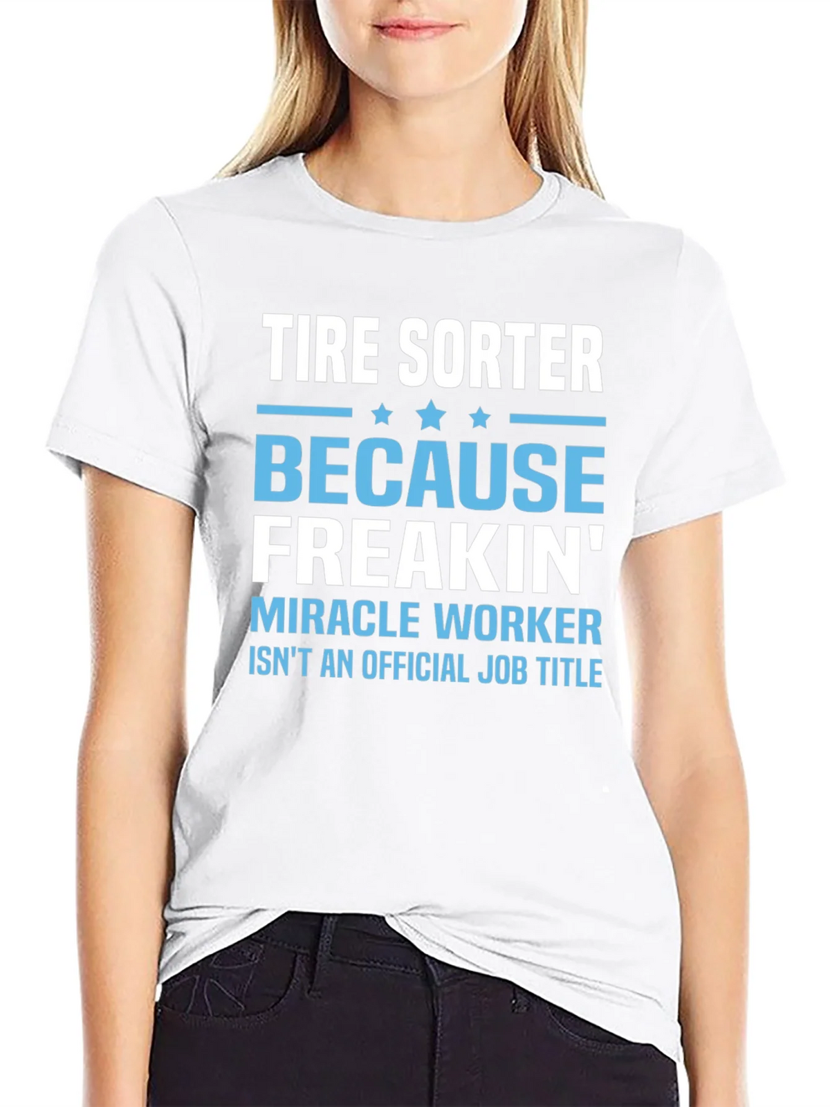Tire Sorter Funny Job Title T-Shirt product image 11