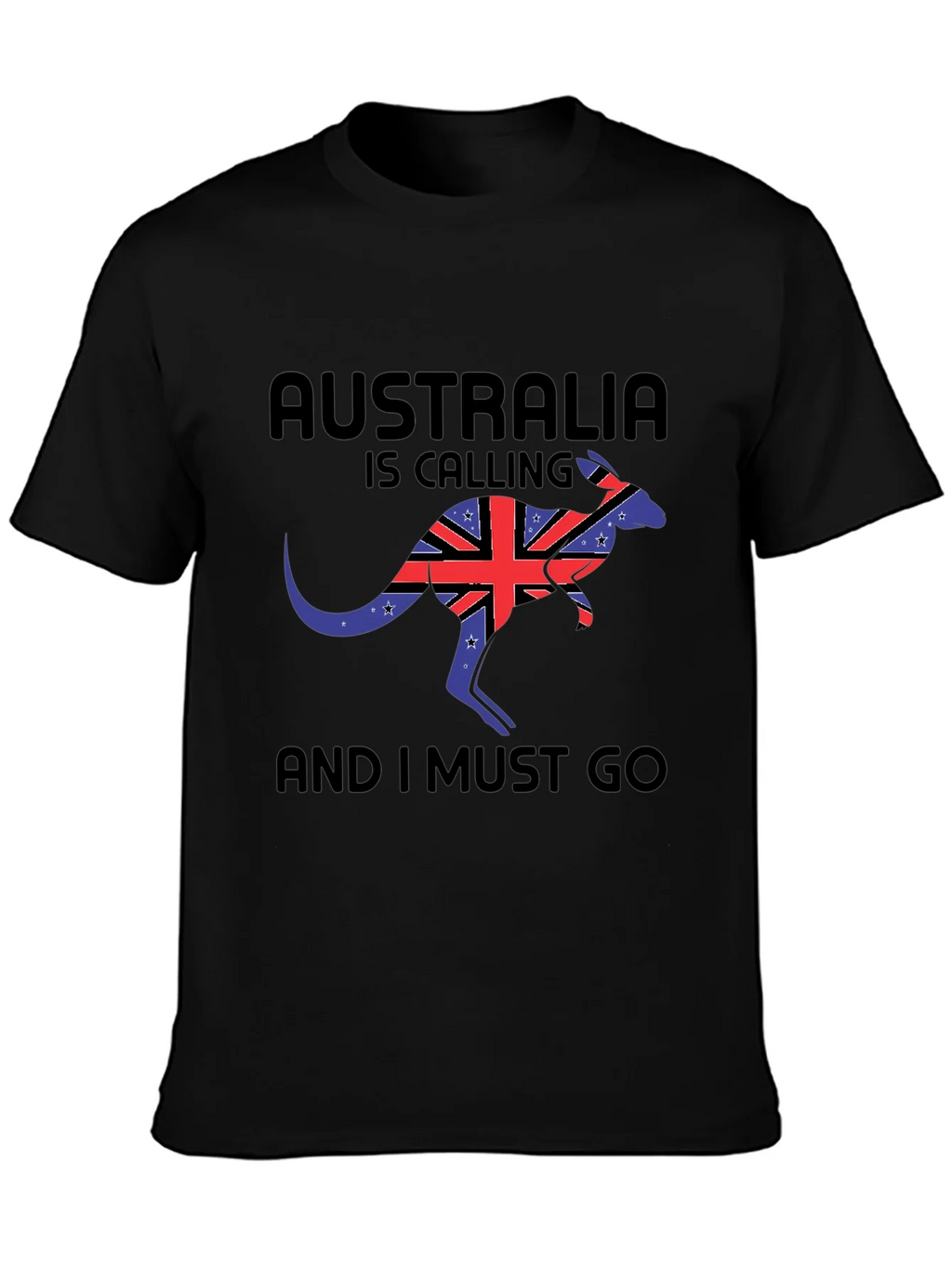 Australia Calling Black T-Shirt product image 6