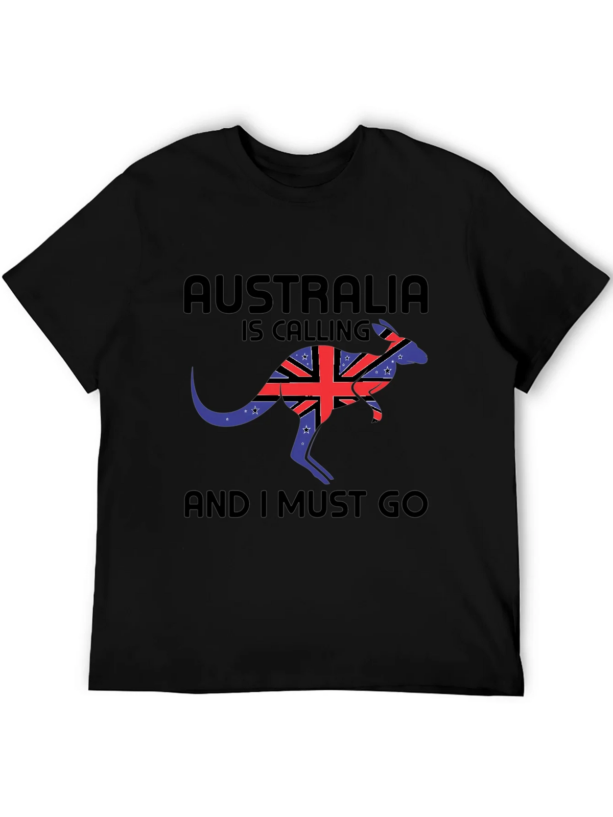 Australia Calling Black T-Shirt product image 8