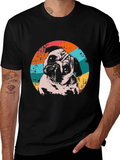 Retro Pug Graphic T-Shirt - Unique Dog Lover Tee product image 1