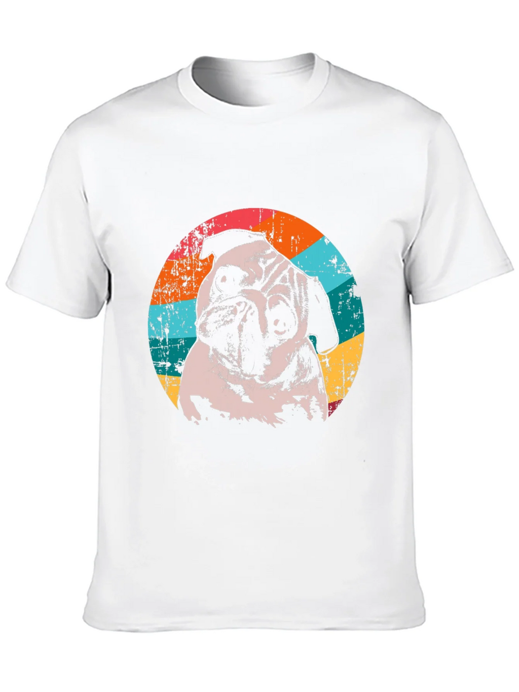 Retro Pug Graphic T-Shirt - Unique Dog Lover Tee product image 12