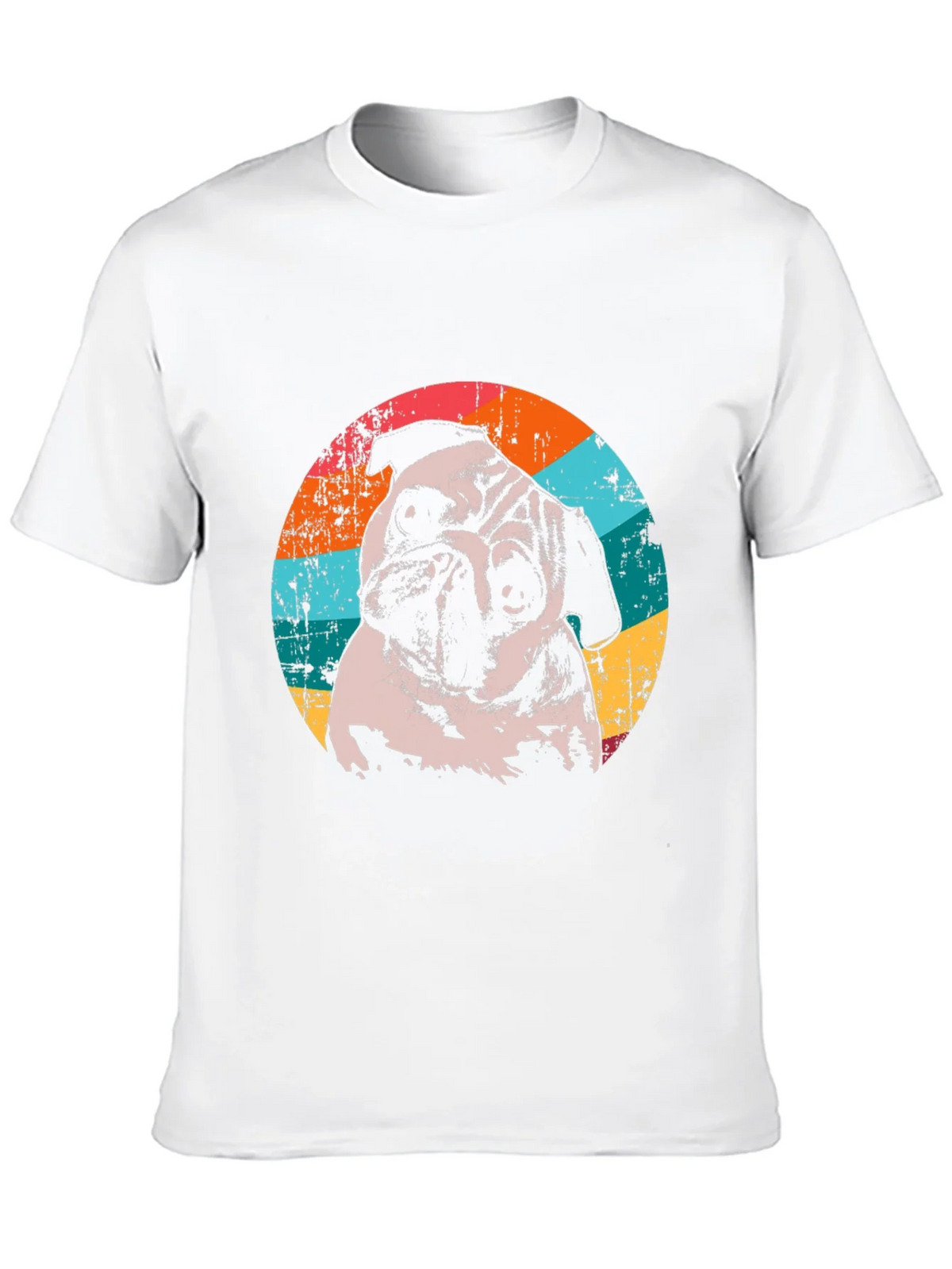 Retro Pug Graphic T-Shirt - Unique Dog Lover Tee product image 12
