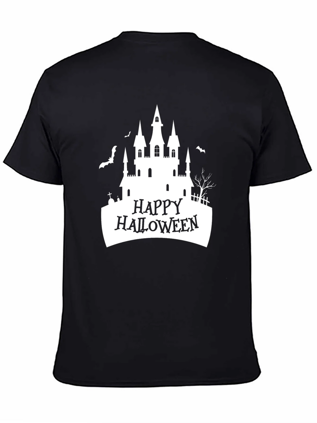 Happy Halloween Castle T-Shirt product image 7