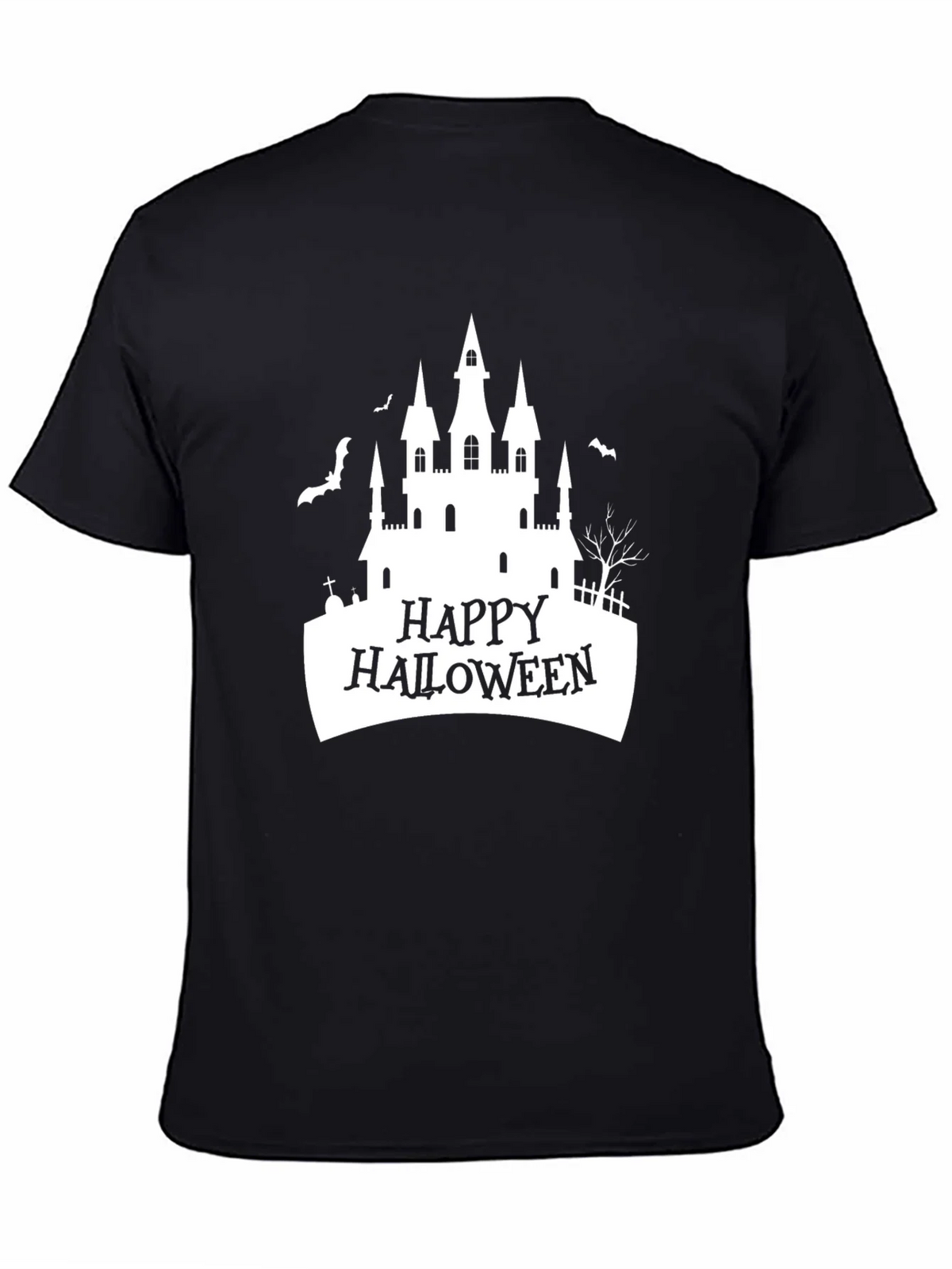 Happy Halloween Castle T-Shirt product image 7