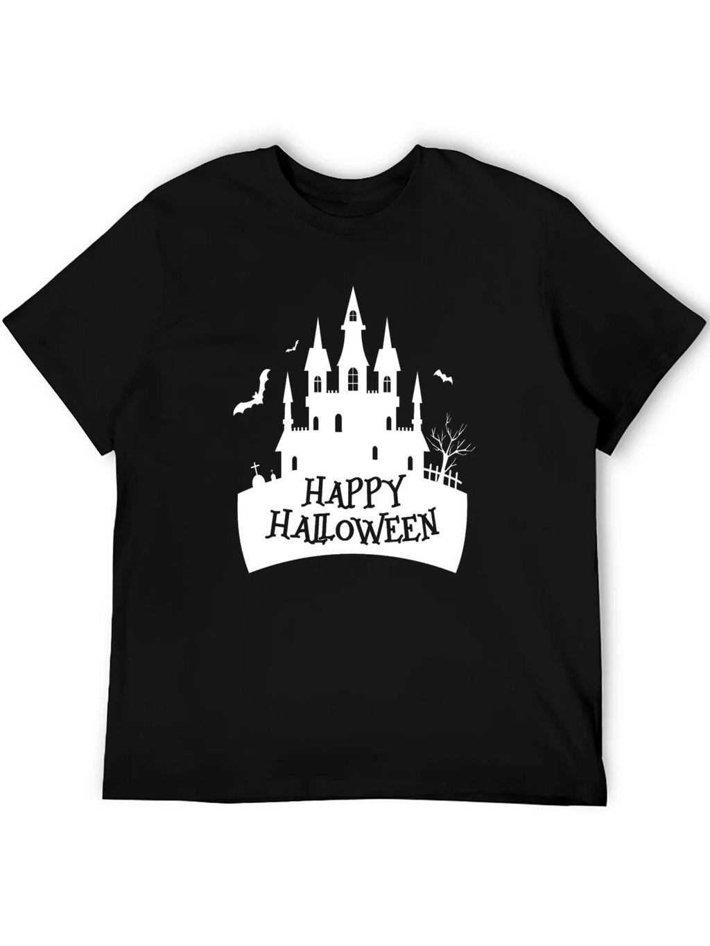 Happy Halloween Castle T-Shirt product image 8