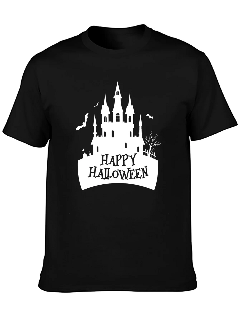Happy Halloween Castle T-Shirt product image 6