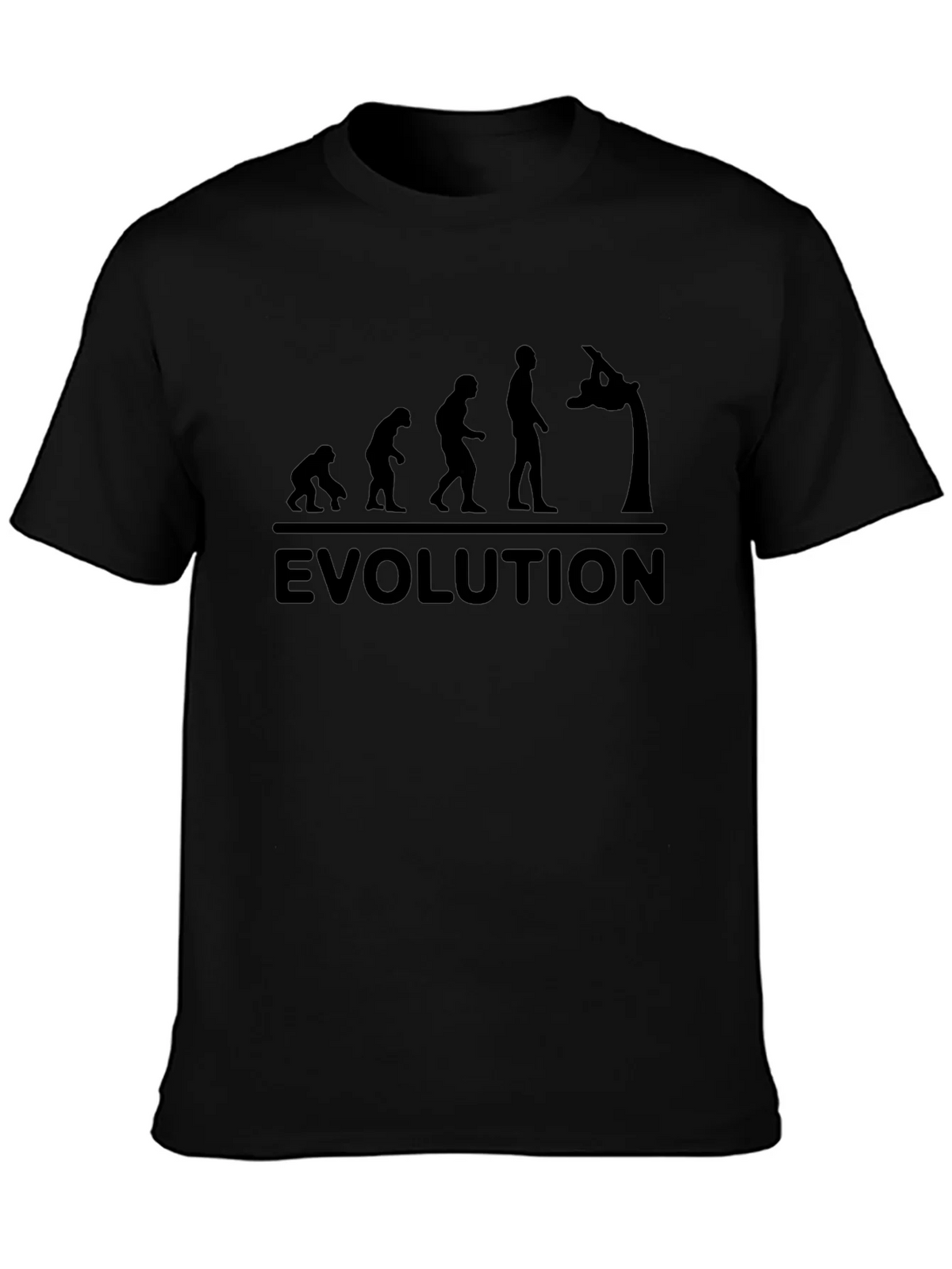 Evolution Gymnastics T-Shirt - Black Cotton Tee product image 6