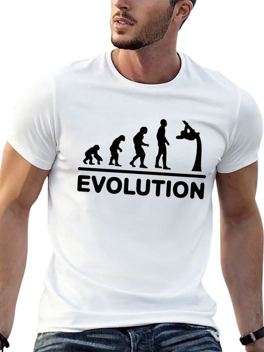 Evolution Gymnastics T-Shirt - Black Cotton Tee product image 4