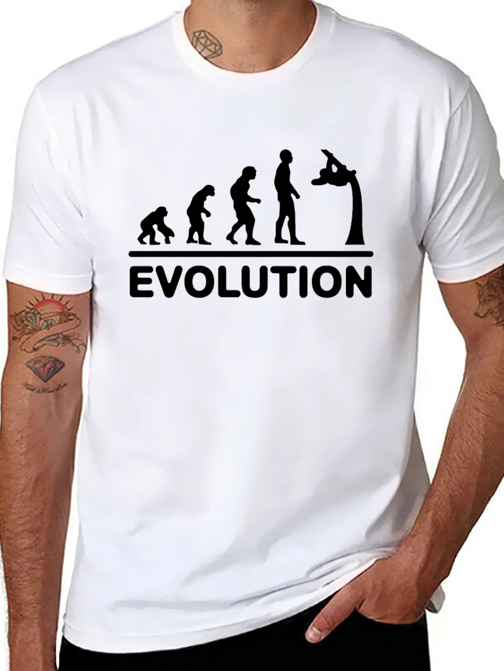 Evolution Gymnastics T-Shirt - Black Cotton Tee product image 10
