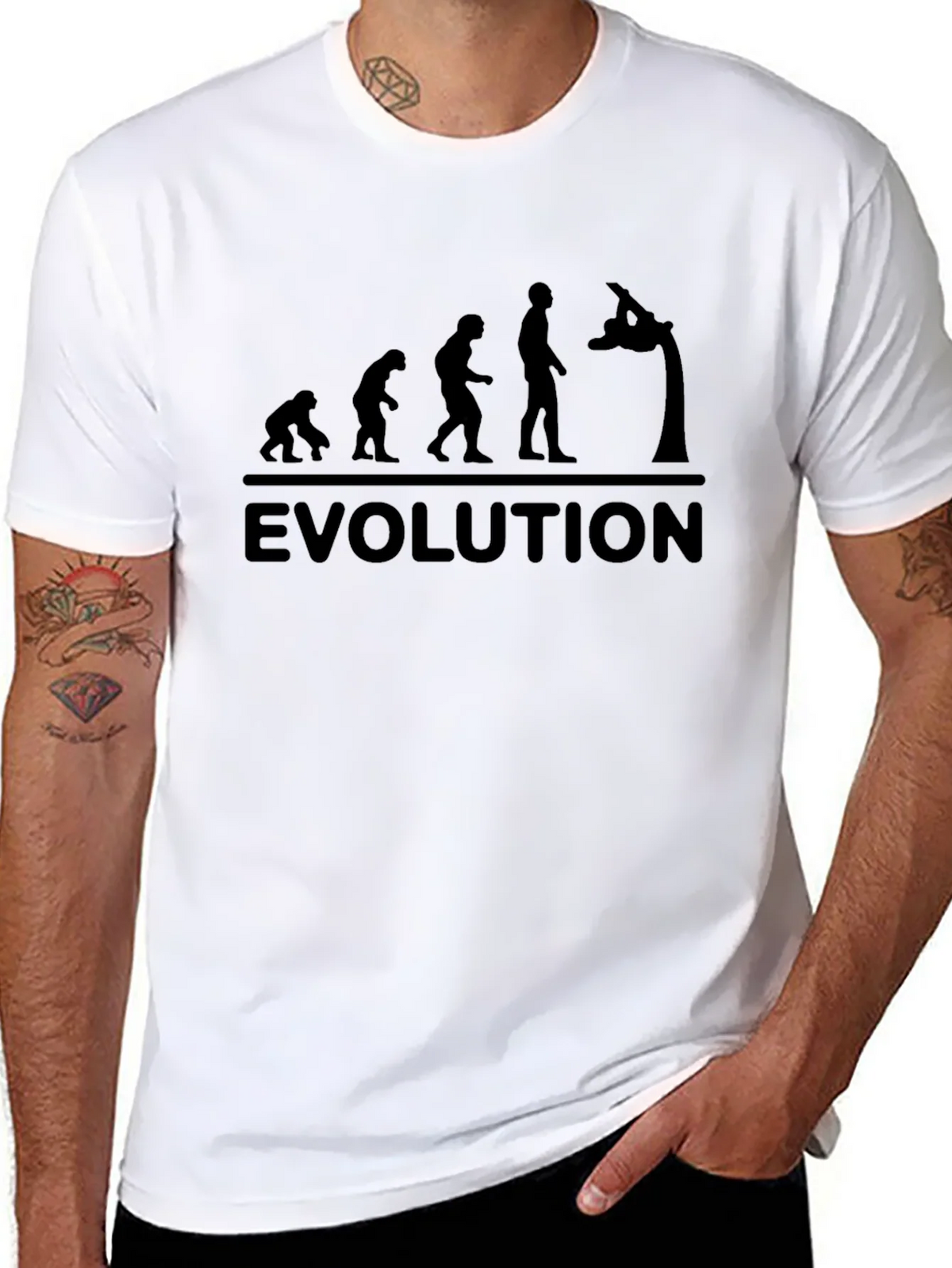 Evolution Gymnastics T-Shirt - Black Cotton Tee product image 10