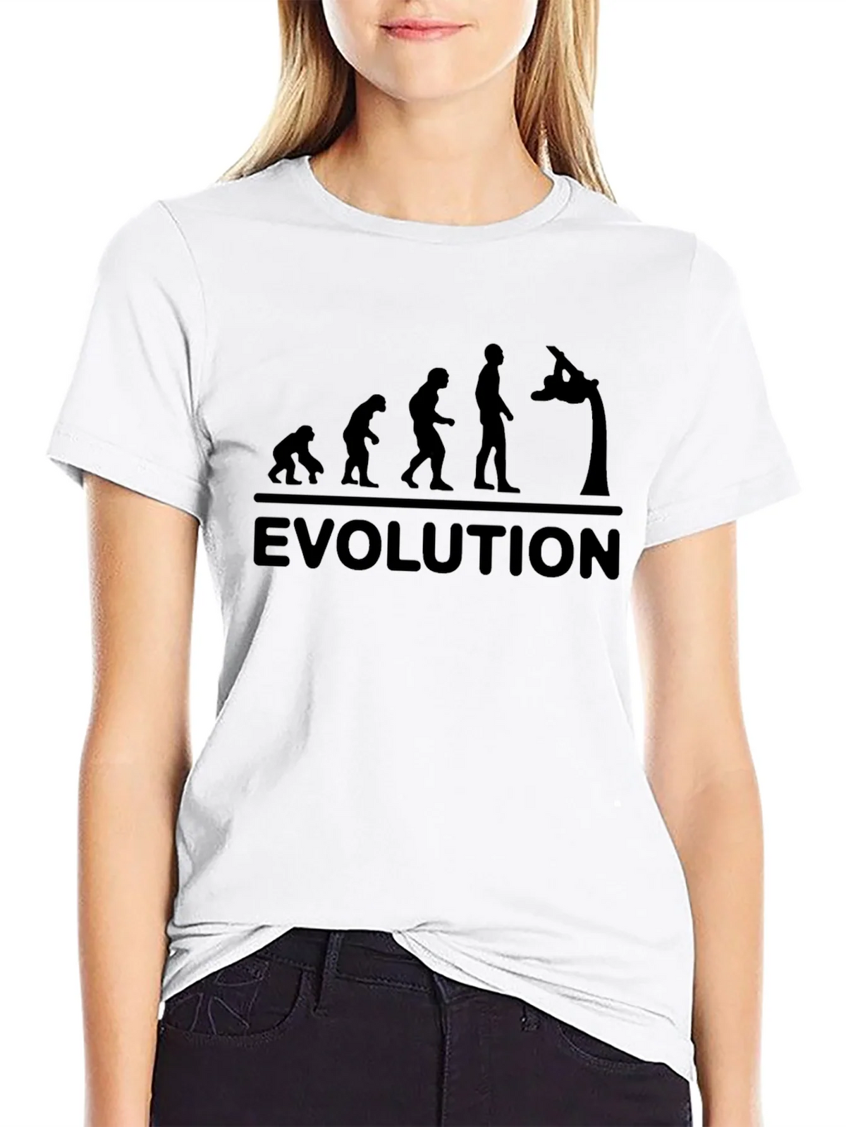 Evolution Gymnastics T-Shirt - Black Cotton Tee product image 11