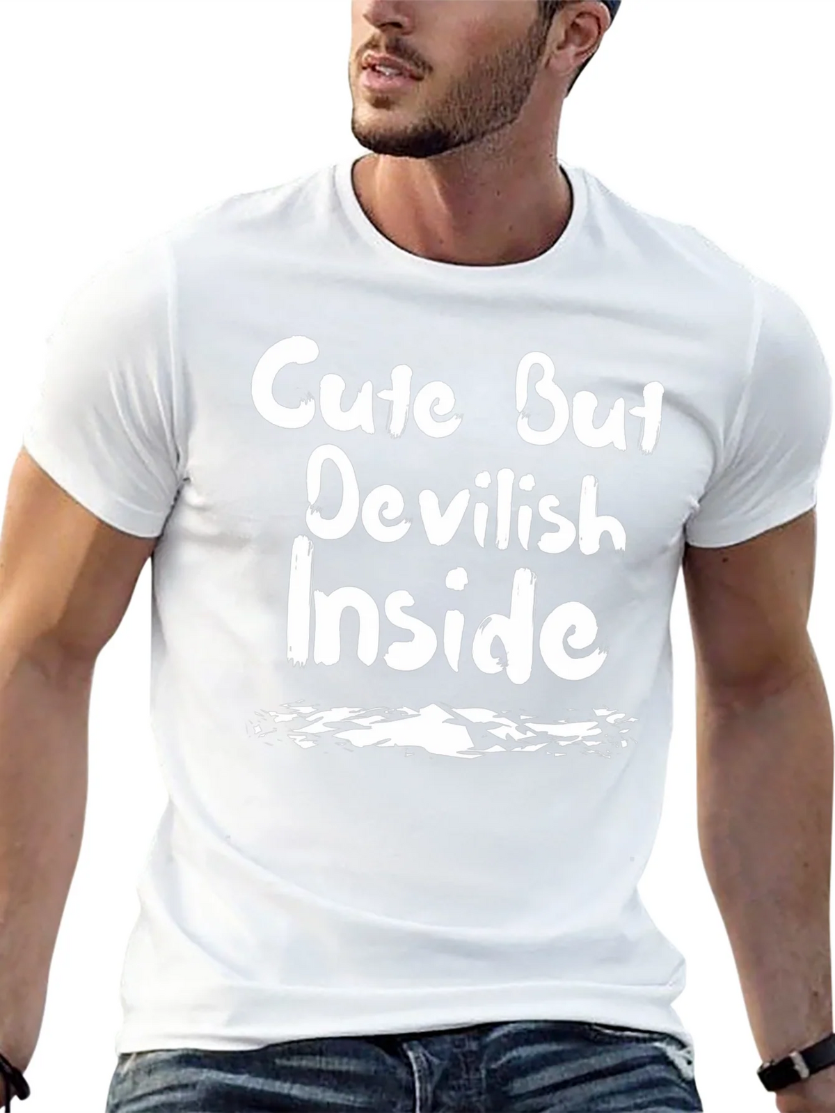 Cute But Devilish Inside Graphic T-Shirt product image 3