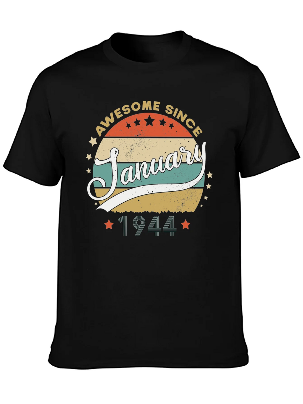 Awesome Since January 1944 T-Shirt product image 6