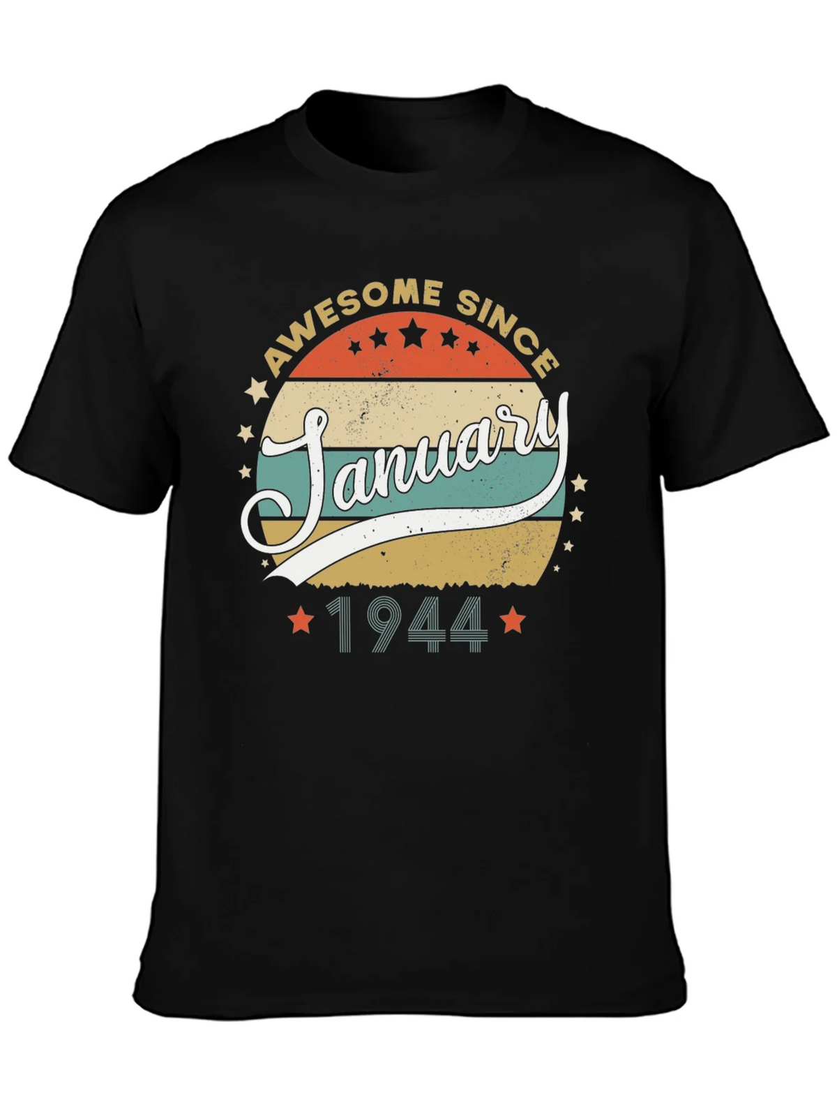 Awesome Since January 1944 T-Shirt product image 6
