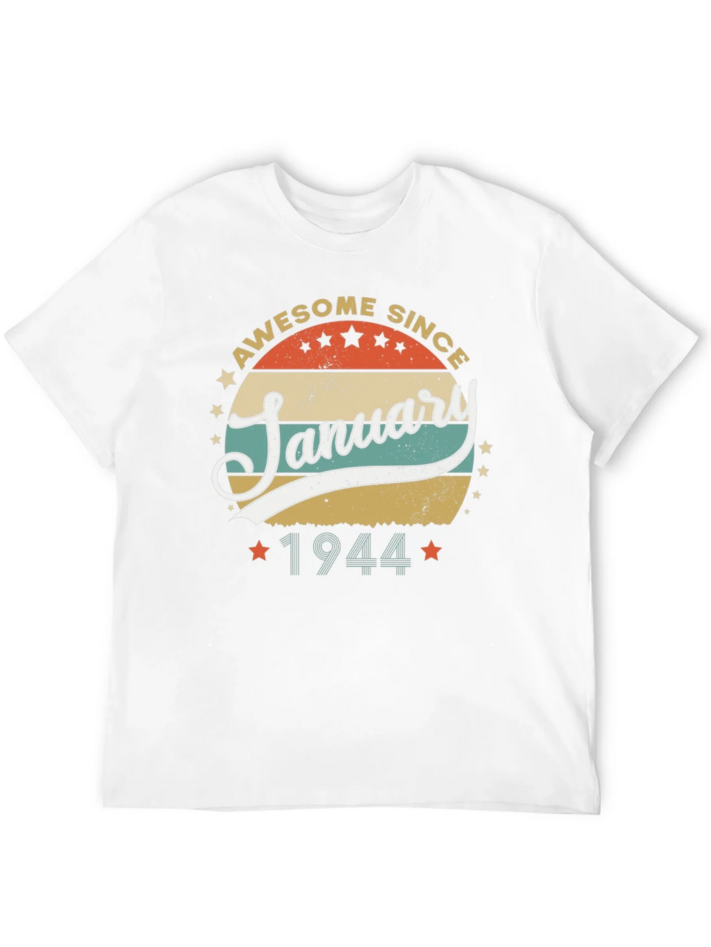 Awesome Since January 1944 T-Shirt product image 3