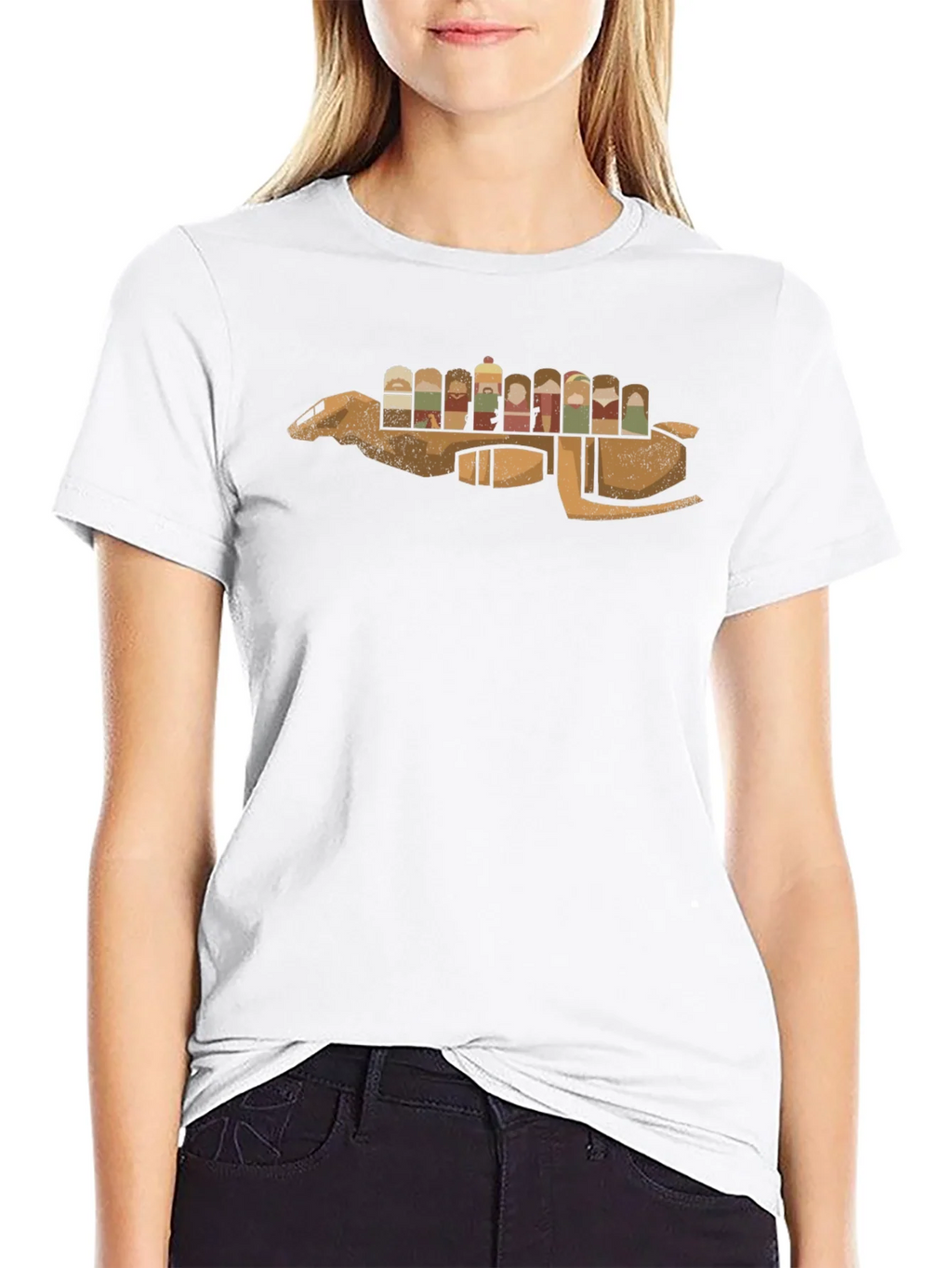 Adventure Time Crew Black T-Shirt product image 11