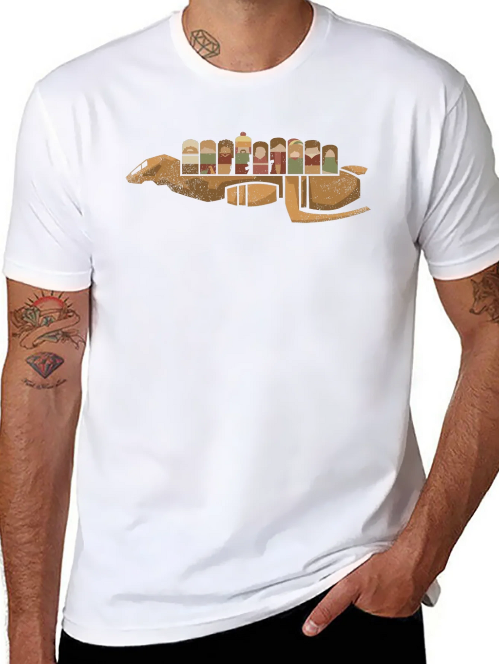 Adventure Time Crew Black T-Shirt product image 10