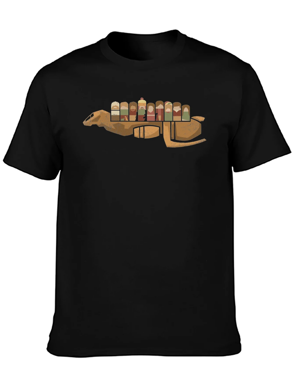 Adventure Time Crew Black T-Shirt product image 6