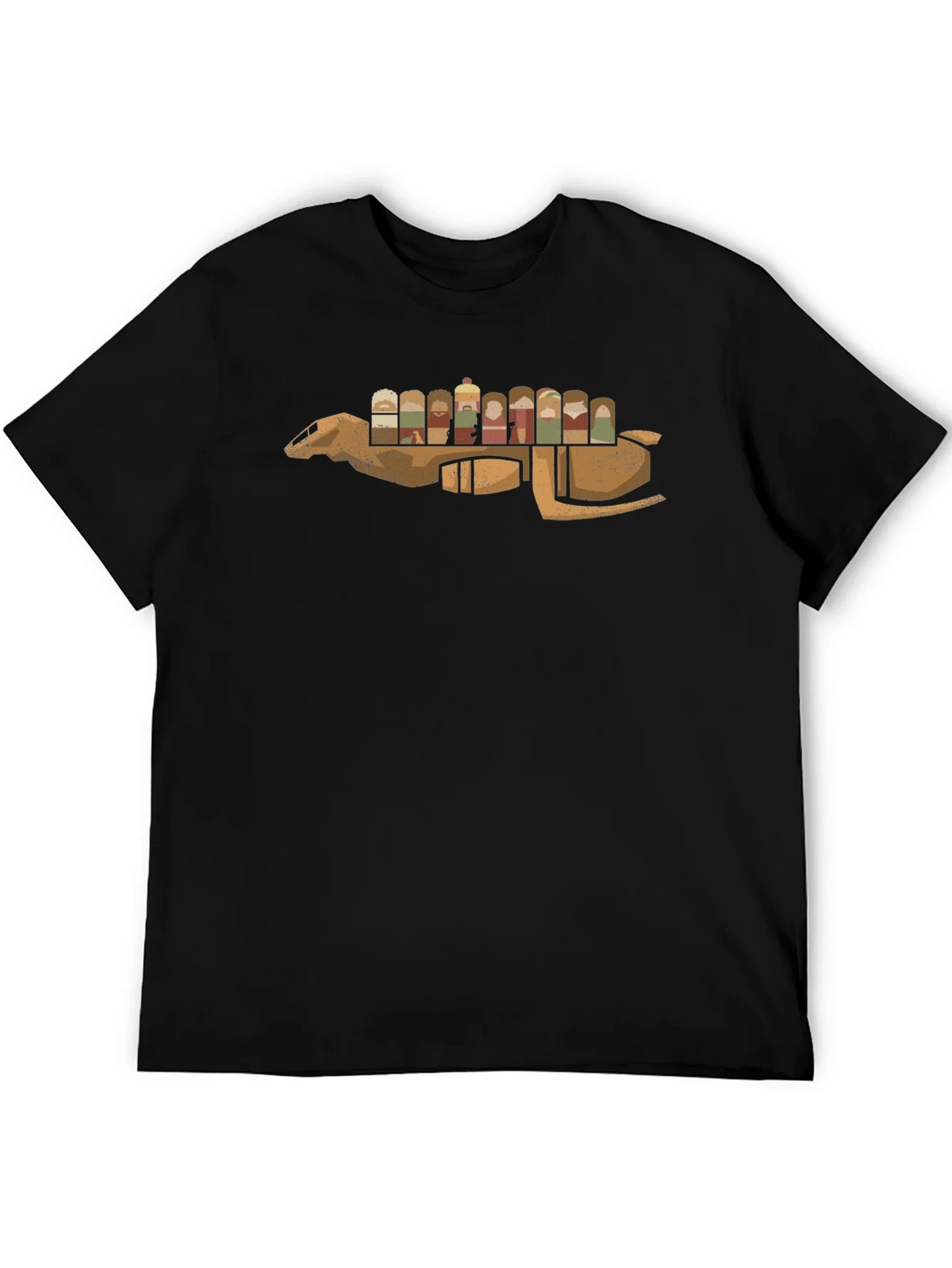 Adventure Time Crew Black T-Shirt product image 8