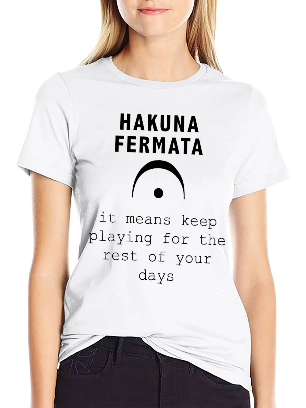 Hakuna Fermata Music T-Shirt product image 11