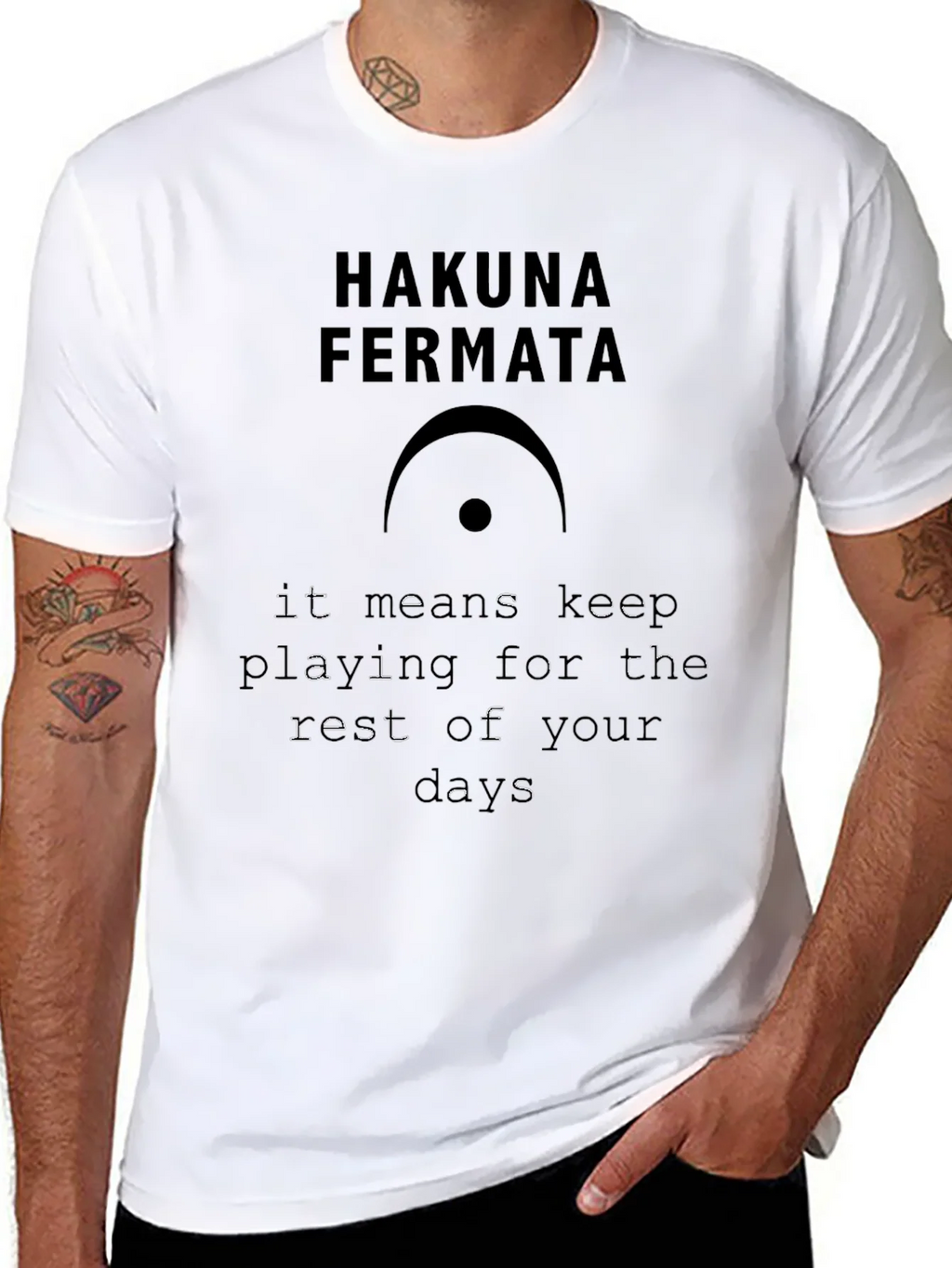 Hakuna Fermata Music T-Shirt product image 10