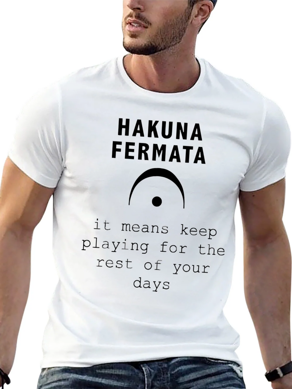 Hakuna Fermata Music T-Shirt product image 4