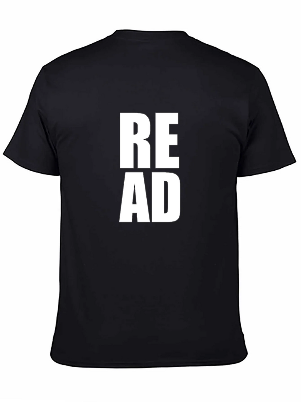 Read Graphic T-Shirt - Black Cotton Tee product image 7