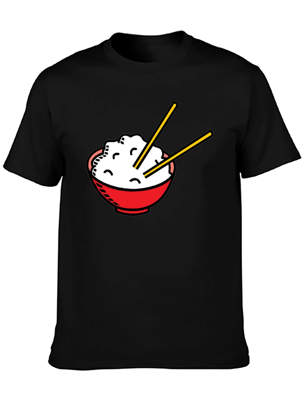 Rice Bowl Graphic T-Shirt - Unisex Asian Food Tee product image 6