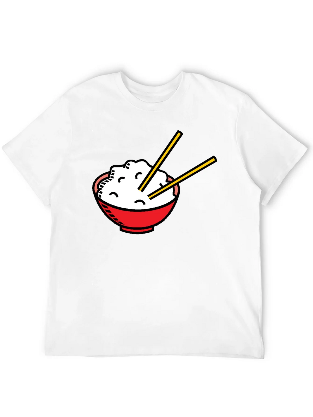 Rice Bowl Graphic T-Shirt - Unisex Asian Food Tee product image 3