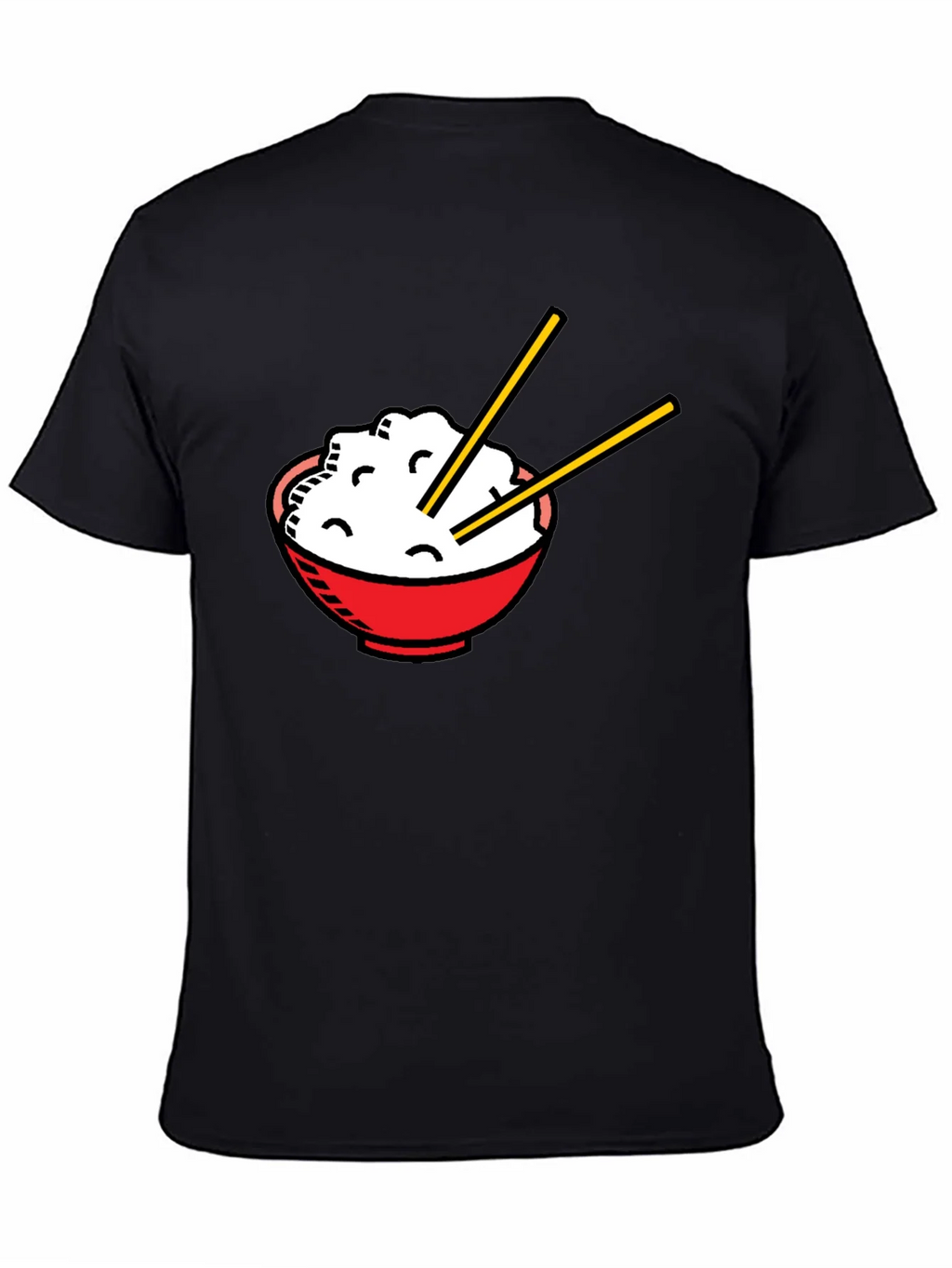 Rice Bowl Graphic T-Shirt - Unisex Asian Food Tee product image 7