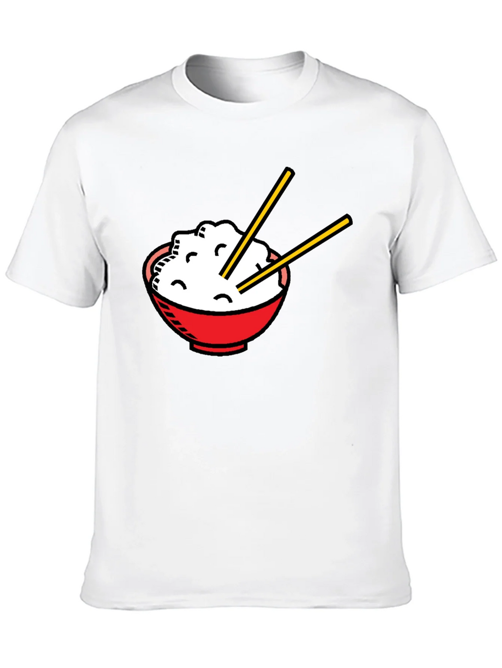 Rice Bowl Graphic T-Shirt - Unisex Asian Food Tee product image 12