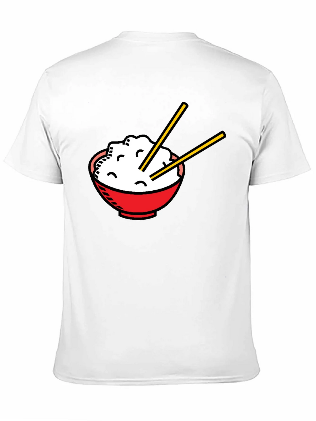 Rice Bowl Graphic T-Shirt - Unisex Asian Food Tee product image 2