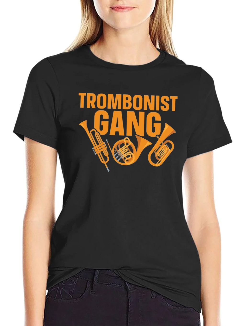 Trombonist Gang Graphic Tee - Musician T-Shirt product image 5