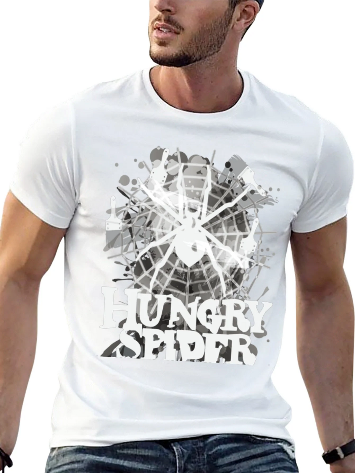 Hungry Spider Graphic Tee - Unique Design product image 4