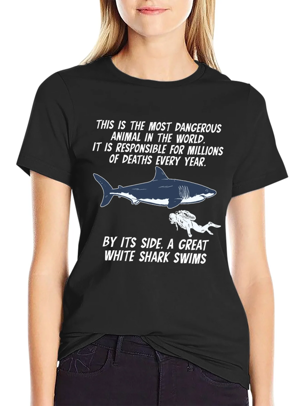 Dangerous Animal Shark T-Shirt product image 5